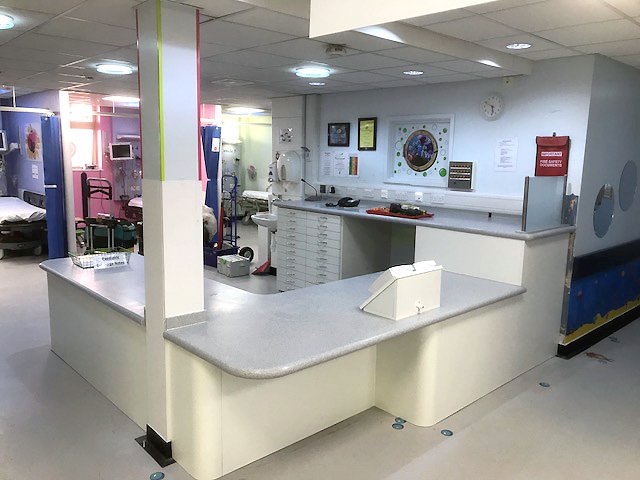 Moss Joinery bespoke furniture for healthcare sectors, dentistry and hospitals